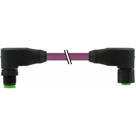 7005-40551-8030100 - 7005-40551-8030100 MURRELEKTRONIK M12 male 90° / M12 female 90° Lite CANopen / DeviceNet PUR AWG24 + AWG22 s..