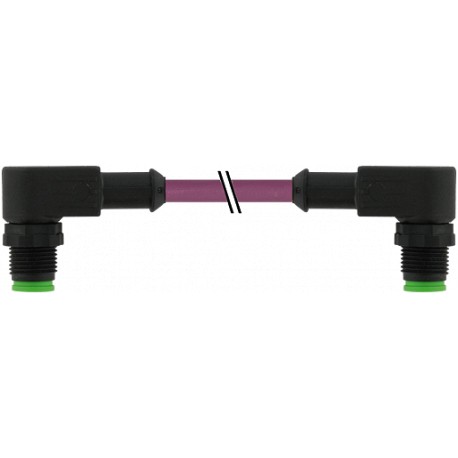 7005-40551-8030150 - 7005-40551-8030150 MURRELEKTRONIK M12 male 90° / M12 female 90° Lite CANopen / DeviceNet PUR AWG24 + AWG22 s..