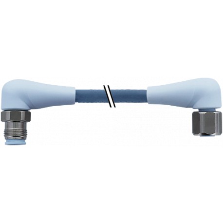 7024-40281-3390030 - 7024-40281-3390030 MURRELEKTRONIK M12 male 90° / M12 female 90° F&B Pro PP 5x0.34 blue robot + drag chain 0...