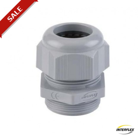 011775 - 011775 INTERFLEX CAP-TOP 2000 CABLE GLAND M16 DARK GREY PA RAL 7001