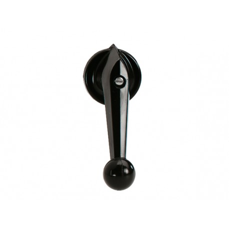 7AR124 - 7AR124 AR124 LOVATO BLACK OPERATING LEVER, FOR 65X65MM FRONT PLATE 6MM/0.24IN FOR PER MOSTRINA 65X65MM 6MM P..