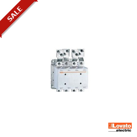 11 B630 1000 4 00 24 - 11 B630 1000 4 00 24 B630100040024 LOVATO ELECTRIC 4P CONTACTOR B630/1000.4 220/ 240VAC