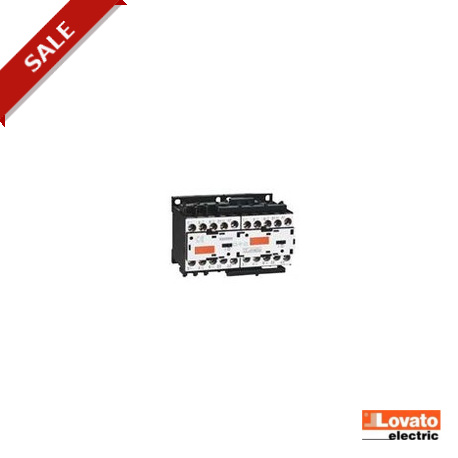 11 BGR12 01 D24 - 11 BGR12 01 D24 BGR1201D24 LOVATO ELECTRIC REVERSING CONTACTOR BGR12.01D 220V
