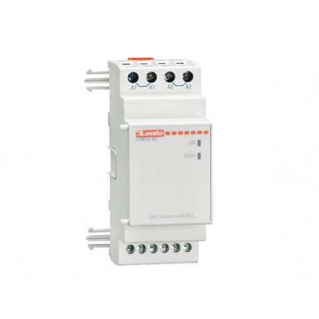 EXM1030 - EXM1030 LOVATO EXPANSION MODULE EXM SERIES FOR MODULAR PRODUCTS, DATA STORAGE, RTC WITH BACKUP BATTERY FOR D..
