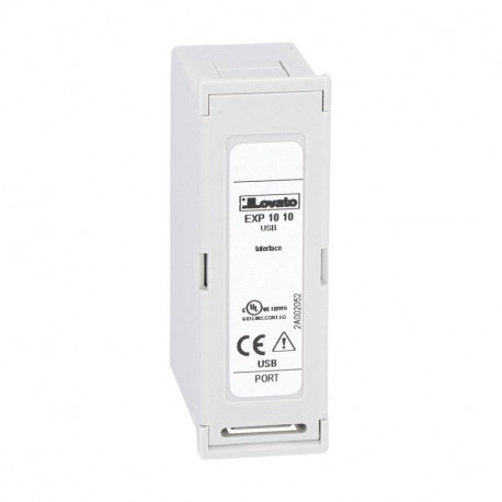 EXP1010 - EXP1010 LOVATO EXPANSION MODULE EXP SERIES FOR FLUSH-MOUNT PRODUCTS, OPTO-ISOLATED USB INTERFACE