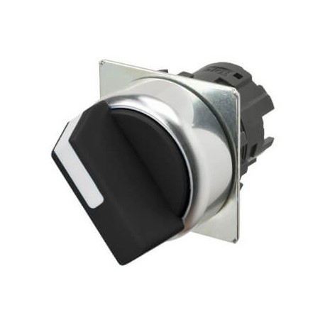 A22NZ-2RM-NBA - A22NZ-2RM-NBA 662174 OMRON Select.22mm, 2 Position, bright Metal, MANUAL, BLACK