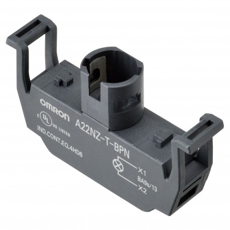 A22NZ-T-DPN - A22NZ-T-DPN 679755 OMRON A22N Lighting Units, 100/110/120VAC, push-in terminal