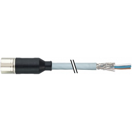 7000-23711-3734000 - 7000-23711-3734000 MURRELEKTRONIK M23 female 0° 19 pole with cable PUR 8x0.34 + 3x0.75 shielded gray UL/CSA ..