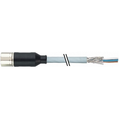 7000-23751-4013000 - 7000-23751-4013000 MURRELEKTRONIK M23 female 0° 19 pole with cable PUR 0.34 + 0.75 shielded gray UL/CSA + dr..