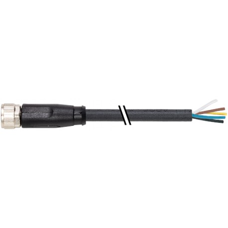 7000-08941-6950150 - 7000-08941-6950150 MURRELEKTRONIK M8 female 0° with cable PUR 5x0.25 black UL 1,5m