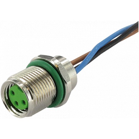 7000-08585-9690020 - 7000-08585-9690020 MURRELEKTRONIK M8 female receptacle rear mount PP 4x0.25 0.2m