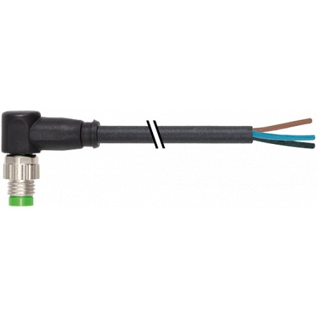 7000-08911-6950150 - 7000-08911-6950150 MURRELEKTRONIK M8 male 90° with cable PUR 5x0.25 black UL 1,5m