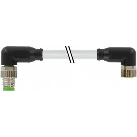 7000-88091-2310030 - 7000-88091-2310030 MURRELEKTRONIK M8 male 90° / M8 female 90° PUR 4x0.25 gray UL/CSA + drag chain 0,3m