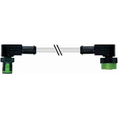 7050-40261-2240060 - 7050-40261-2240060 MURRELEKTRONIK MQ12 male 90° / MQ12 female 90° PUR 4X0.34 gray, 0.6m