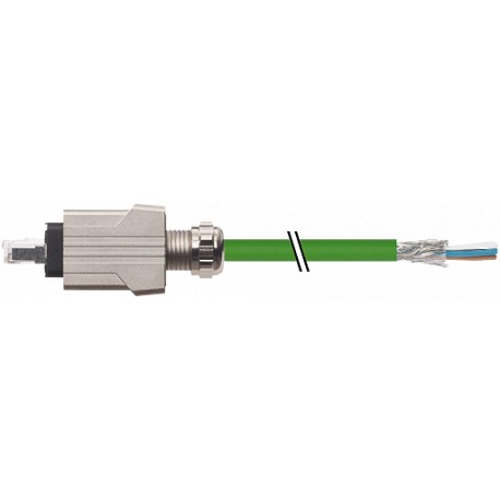 7000-99631-7941500 - 7000-99631-7941500 MURRELEKTRONIK Push Pull RJ45 with cable, Profinet PUR 2x2xAWG22 shielded green UL/CSA 15m