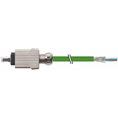 7000-99631-7963000 - 7000-99631-7963000 MURRELEKTRONIK Push Pull RJ45 with cable, Profinet PUR 2x2xAWG22 shielded green UL/CSA + ..