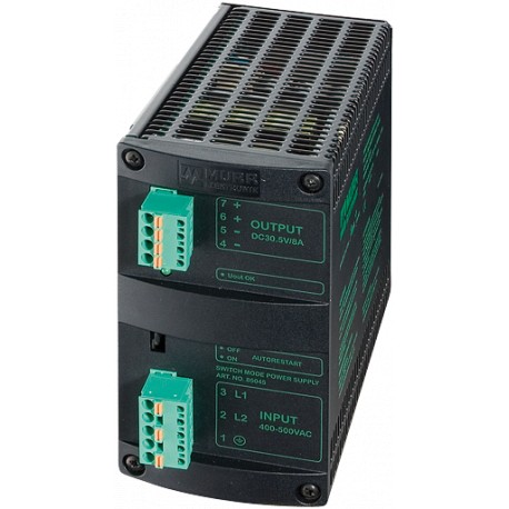 857814 - 857814 MURRELEKTRONIK MCS power supply 3-phase IN: 360-550VAC OUT: 24-28V/5ADC