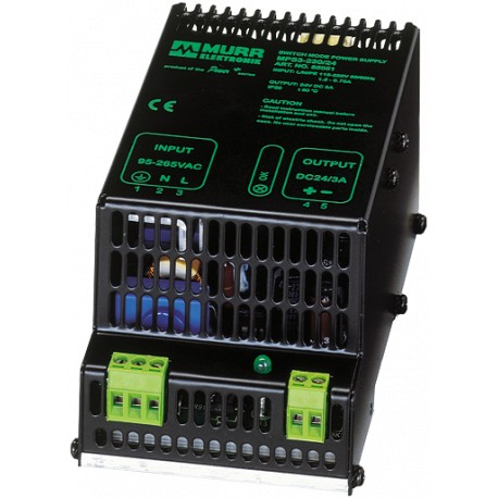 85051 - 85051 MURRELEKTRONIK MPS power supply 1-phase IN: 95-265VAC OUT: 24V/3ADC