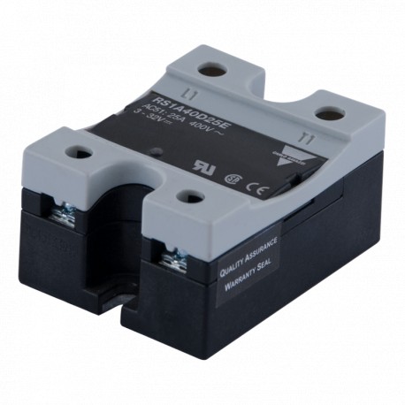 RS1A40A25E - RS1A40A25E CARLO GAVAZZI System: Panel Mount, Current rating category: 11 25 AAC, Rated voltage: 400 VAC, Ou..