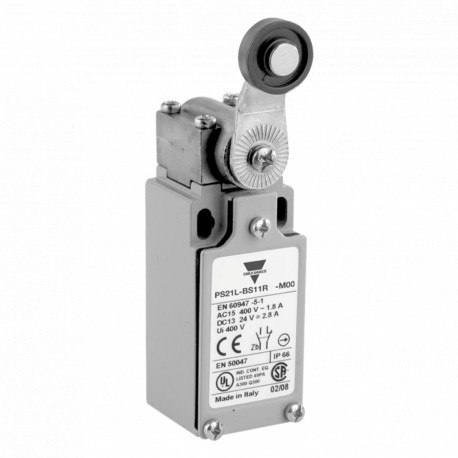 PS21L-MS11RT-M00 - PS21L-MS11RT-M00 CARLO GAVAZZI Ps 30Mm M20 1N0+1Nc Snap(+)Nylon Roller Metal Body