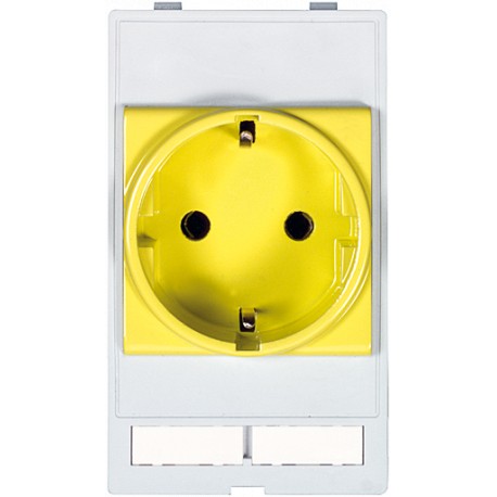 4000-68000-0020000 - 4000-68000-0020000 MURRELEKTRONIK MODLINK MSDD SOCKET INSERT GERMANY, 250VAC/16A yellow