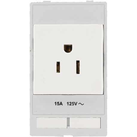 4000-68000-0040000 - 4000-68000-0040000 MURRELEKTRONIK MODLINK MSDD SOCKET INSERT USA NEMA 5-15, 125VAC/15A screw connection