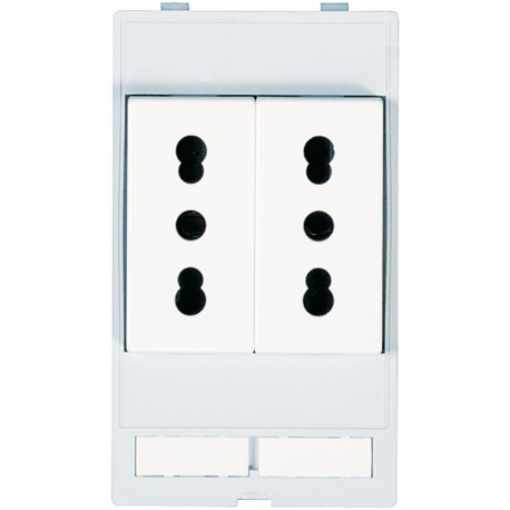 4000-68000-0070000 - 4000-68000-0070000 MURRELEKTRONIK MODLINK MSDD SOCKET INSERT ITALY, 250VAC/16A double