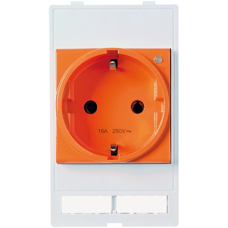 4000-68000-0140000 - 4000-68000-0140000 MURRELEKTRONIK MODLINK MSDD SOCKET INSERT GERMANY, 250VAC/16A orange