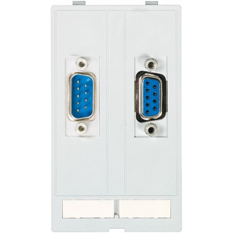 4000-68000-0220000 - 4000-68000-0220000 MURRELEKTRONIK MODLINK MSDD DATA INSERT, 1xSUB-D9 Buchse/soldering + 1xSUB-D9 male/solder..