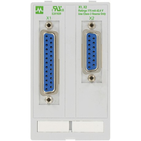 4000-68000-0600000 - 4000-68000-0600000 MURRELEKTRONIK MODLINK MSDD DATA INSERT, 1×SUB-D15 Buchse/male + 1×SUB-D25 Buchse/male