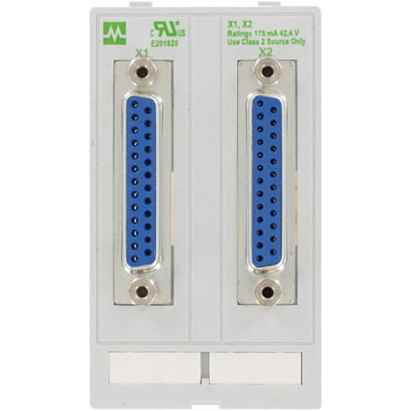 4000-68000-0710000 - 4000-68000-0710000 MURRELEKTRONIK MODLINK MSDD DATA INSERT, 2xSUB-D25 Buchse/soldering