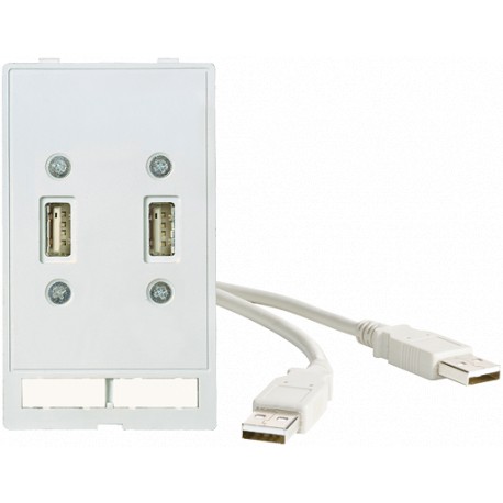 4000-68000-0900000 - 4000-68000-0900000 MURRELEKTRONIK MODLINK MSDD DATA INSERT, 2×USB-A Buchse/male 0,7m cable