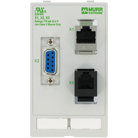 4000-68000-1120000 - 4000-68000-1120000 MURRELEKTRONIK MODLINK MSDD DATA INSERT, 1×SUB-D9 Buchse/Buchse + 1×RJ45 + 1×RJ12