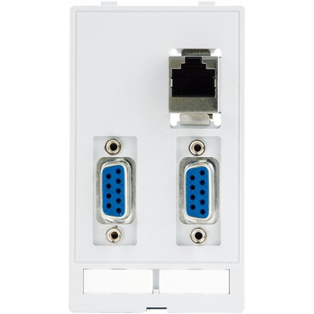 4000-68000-1160000 - 4000-68000-1160000 MURRELEKTRONIK MODLINK MSDD DATA INSERT, 2×SUB-D9 Buchse/Buchse + 1×RJ45