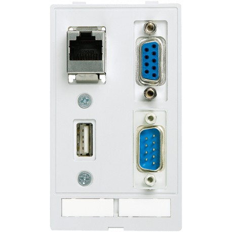 4000-68000-1190000 - 4000-68000-1190000 MURRELEKTRONIK MODLINK MSDD DATA INSERT, 1×SUB-D9 Buchse/Buchse+1×SUB-D9 male/male+1×RJ45..