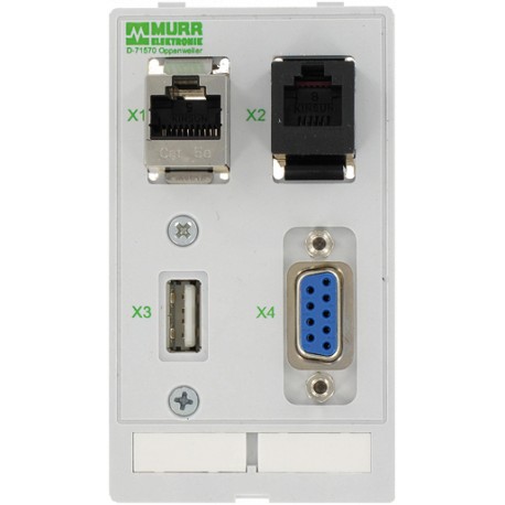 4000-68000-1270000 - 4000-68000-1270000 MURRELEKTRONIK MODLINK MSDD DATA INSERT, 1×SUB-D9 Buchse/Buchse + 1×RJ45 + 1×RJ12 + 1xUSB..