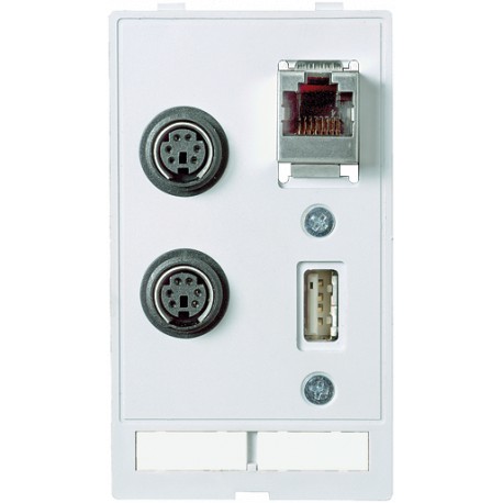 4000-68000-1530000 - 4000-68000-1530000 MURRELEKTRONIK MODLINK MSDD DATA INSERT, 1×USB-A Buchse/Buchse + 1xRJ45 + 2×PS2 Buchse/so..