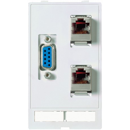 4000-68000-1620000 - 4000-68000-1620000 MURRELEKTRONIK MODLINK MSDD DATA INSERT, 1×SUB-D9 Buchse/male + 2×RJ45
