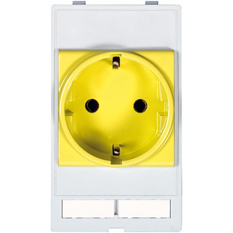 4000-68000-3200000 - 4000-68000-3200000 MURRELEKTRONIK MODLINK MSDD SOCKET INSERT GERMANY, 250VAC/16A yellow
