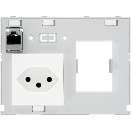 4000-68000-4340001 - 4000-68000-4340001 MURRELEKTRONIK MODLINK MSDD DBL COMBI INSERT SWITZERLAND, 1xRJ45 Buchse/Buchse + RCD open..