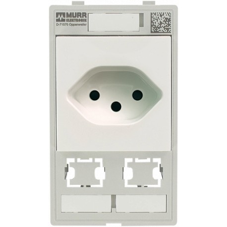 4000-68000-4540000 - 4000-68000-4540000 MURRELEKTRONIK MODLINK MSDD SINGLE COMBI INSERT SWISS, 2x Datenausschnitt