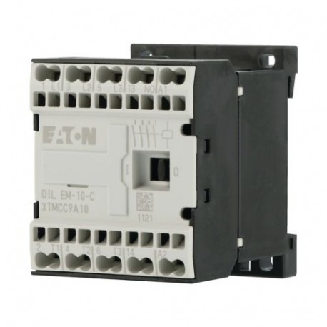 DILEM-10-C(220V50HZ,240V60HZ) - DILEM-10-C(220V50HZ,240V60HZ) 231660 Y7-231660 EATON ELECTRIC Contactor, 3p+1N/O, 4kW/400V/AC3