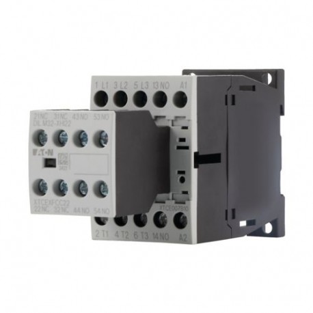 DILM7-32(24VDC) - DILM7-32(24VDC) 276670 Y7-276670 EATON ELECTRIC Contactor, 3p+3N/O+2N/C, 3kW/400V/AC3