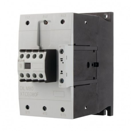 DILM80-22(400V50HZ,440V60HZ) - DILM80-22(400V50HZ,440V60HZ) 239451 Y7-239451 EATON ELECTRIC Contactor, 3p+2N/O+2N/C, 37kW/400V/AC3
