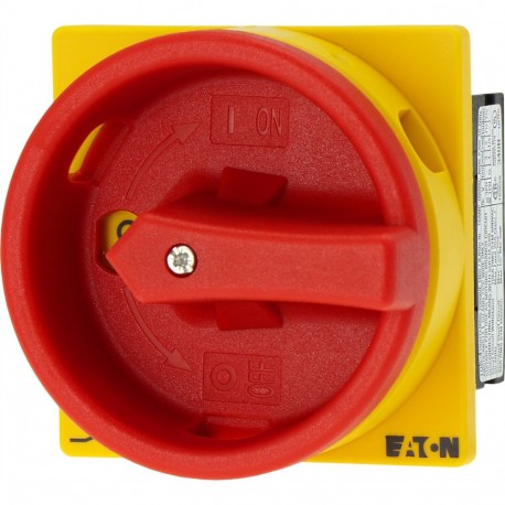 T0-1-102/E/SVB - T0-1-102/E/SVB 203483 Y7-203483 EATON ELECTRIC Main switch, 2 pole, 20 A, Emergency-Stop function, 90 °, flu..