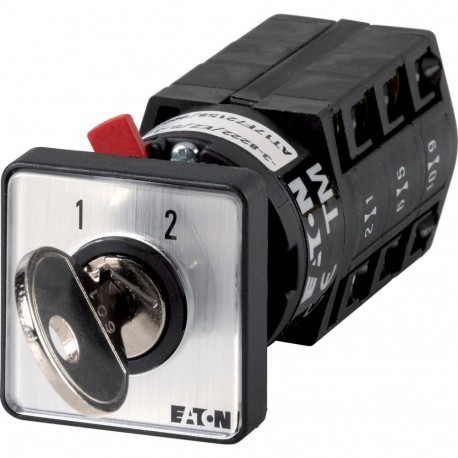 TM-3-8222/EZ/S-J - TM-3-8222/EZ/S-J 030452 Y7-30452 EATON ELECTRIC Changeoverswitches, Contacts: 6, 10 A, + Key actuation, fron..