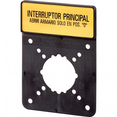 ZFS(ES)-P5 - ZFS(ES)-P5 186881 Y7-186881 EATON ELECTRIC Clamp with label, Open main switch only in 0 position, in ES, For..