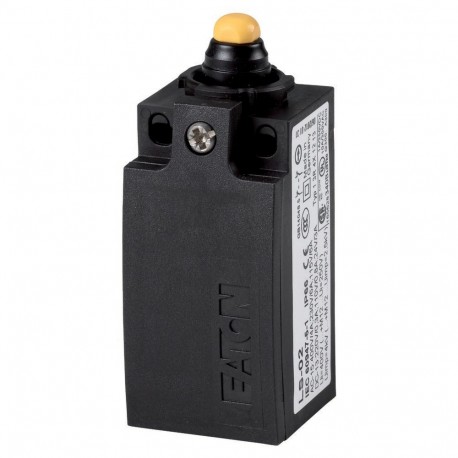 LS-S11D-SW - LS-S11D-SW 106797 Y7-106797 EATON ELECTRIC Position switch, 1N/O+1N/C, rounded plunger