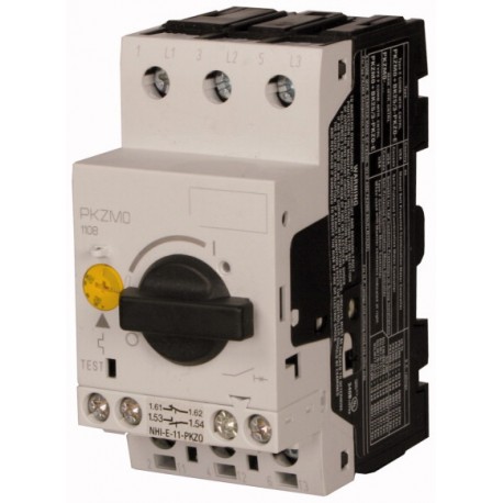 PKZM0-10/NHI-E-11-MTB - PKZM0-10/NHI-E-11-MTB 229462 XTPR010BC1NLFA11BB EATON ELECTRIC Motor-Protective Circuit-Breakers 3-pole + 1 ..