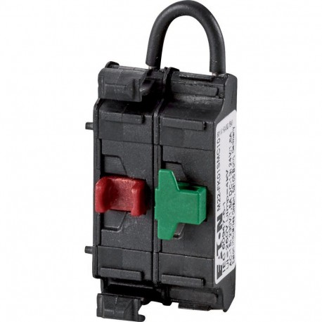 M22-FK01SMC10 - M22-FK01SMC10 180793 Y7-180793 EATON ELECTRIC Contact element FlatRear, 1 N/C, 1 N/A, front mount, spring cl..